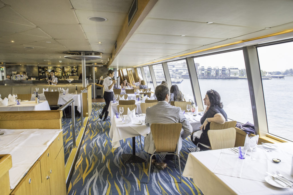 captain cook cruise sydney harbour lunch